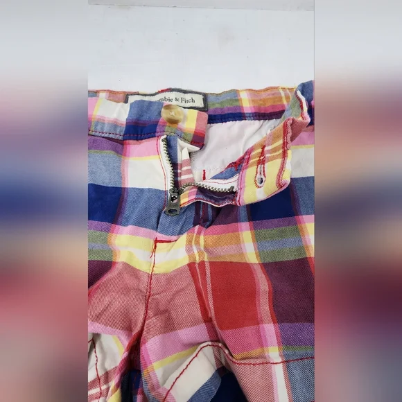 ❤️ ABERCROMBIE & FITCH PERFECT STRETCH SHORTY SHORTS SIZE 0 LOW RISE ❤️ - Picture 3 of 13